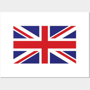 Union Jack UK flag Posters and Art